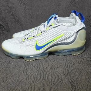 Nike Air VaporMax 2021 FK "Cool Grey Teal Volt Athletic Men's Shoes Size 13